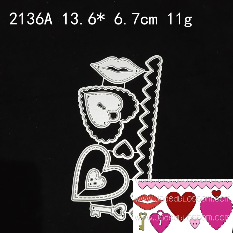 

Металлические штампы valentien card для скрапбукинга, бумаги, рукоделия, ножа, формы, лезвия, перфорации, трафареты