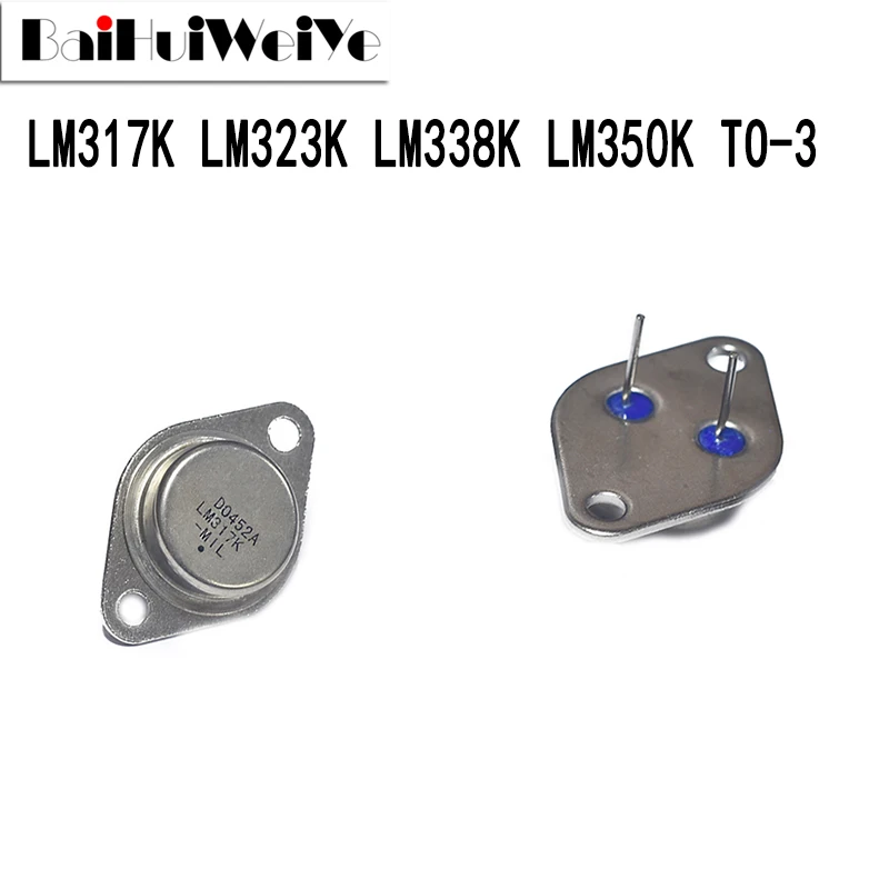 5 Pz Lm317K Lm323K Lm338K Lm350K To-3 To3 Amplificatore Di Potenza Audio Push Tube Nuovo Chipse Di Buona Qualità