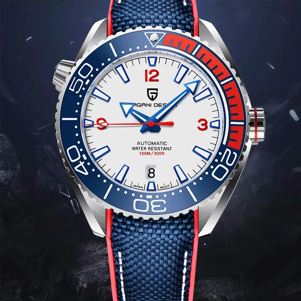 Mechanical Watch 2025 PAGANI DESIGN V2 42MM Men Watch Sapphire Luxury Japan movement Stainless Steel Waterproof