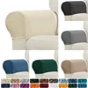 2pcs Universal Armchair Covers Non-Slip Sofa Armrest Protector Soft Velvet Couch Arm Rest Covers Thicken Furniture Protector 1