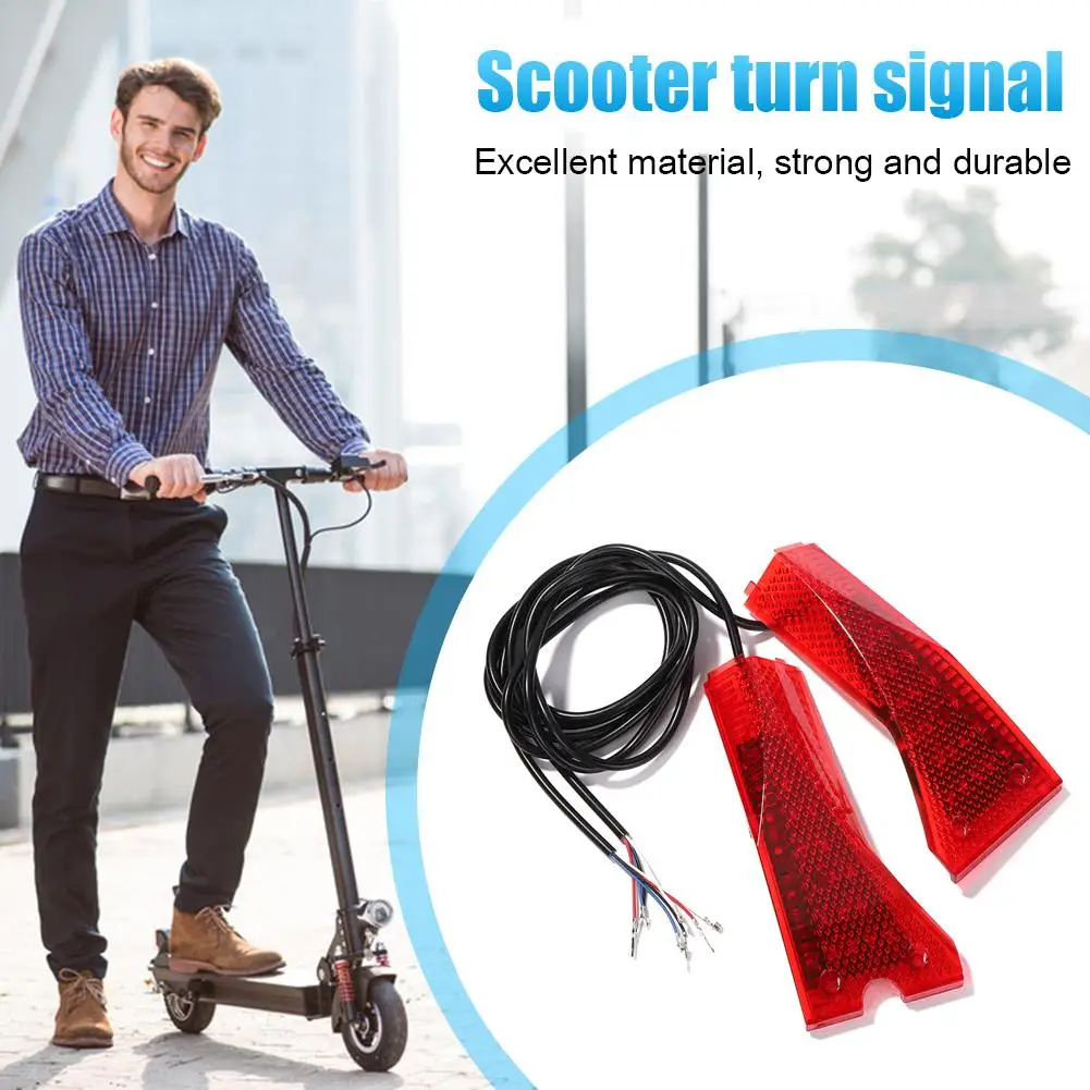 Scooter Turn Signal Lamp Set Motorcycle Indicator Blinker Light Lamp for KUGOO M4 PRO Kick Scooter Accessories