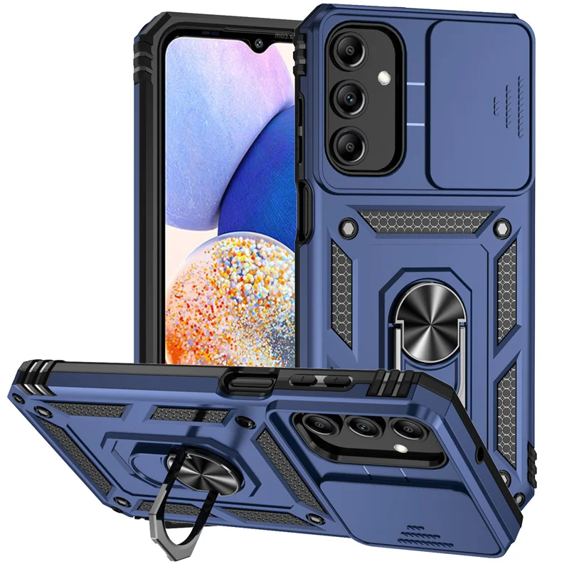 thumbnail image 1 of Slide Camera Lens Case For Samsung Galaxy A13 A23 A33 A53 A73 A22 A32 A52 A72 5G Armor Shockproof Coque For A04S M13 M23 M33 M53, 1 of 5