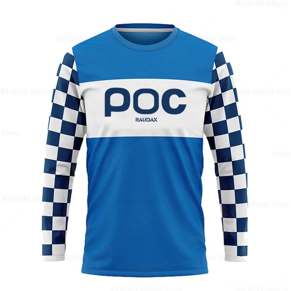thumbnail image 1 of Camiseta de ciclismo de manga larga RAUDAX POC Racing Mx para motocross, camisetas deportivas para descenso, camisetas para bicicleta de montaña, camisetas para motocicleta DH todoterreno, 1 of 5