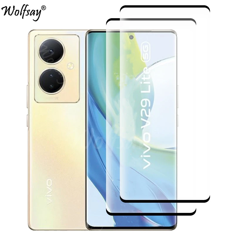 Vetro Temperato 3D Con Bordo Curvo Per Vivo V29 Lite 5G Screen Protector Vivo V29 Lite 5G Glass Per Vivo V29 Lite 5G Glass 6.78 Pollici