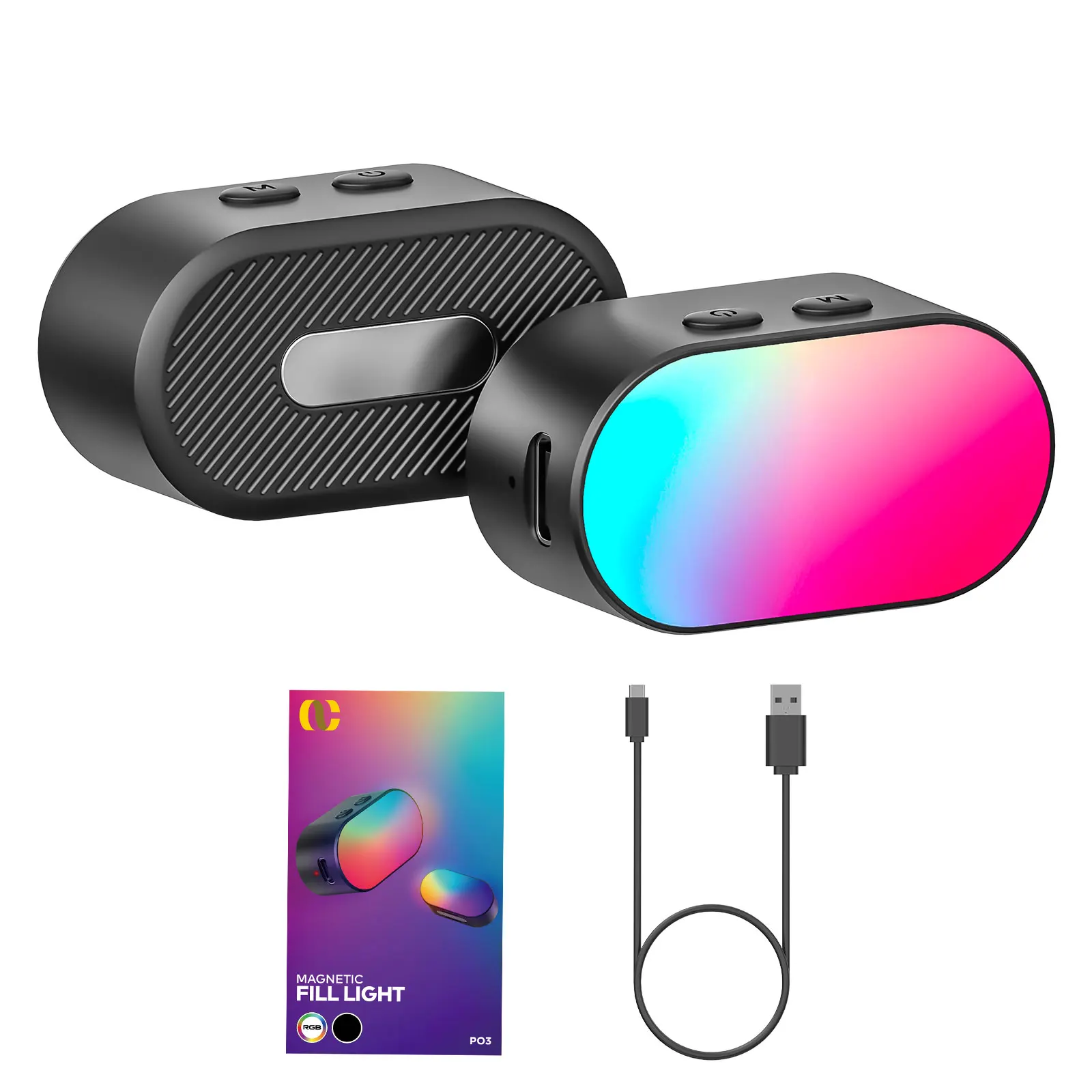 Action Camera Accessories Camera Accessories Handheld Gimbal Accessories Magnetic RGB Fill Light 3-axis Stabilizers