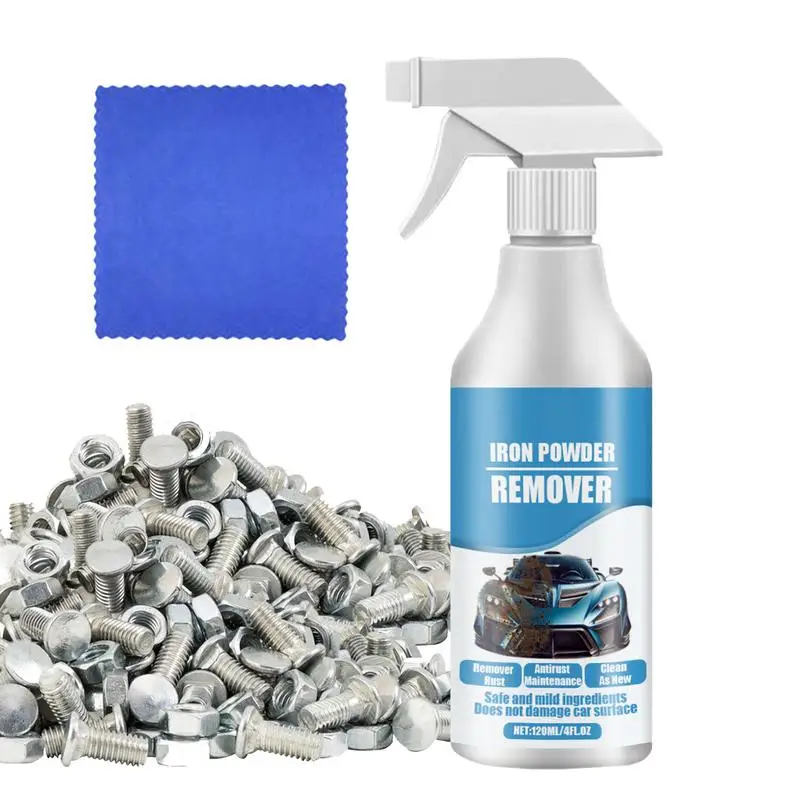 

120ml Derusting Spray With Towel Metal Cleaner Cleaning Rust Spray Iron Powder Car Remover Maintenance