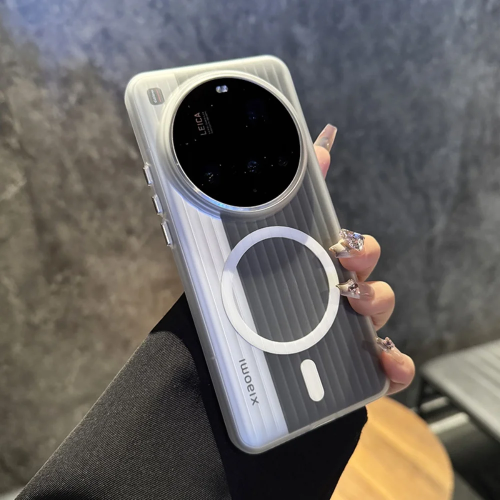 Ultra-Thin Matte Slim Magnetic Wireless Charging Shockproof Cover