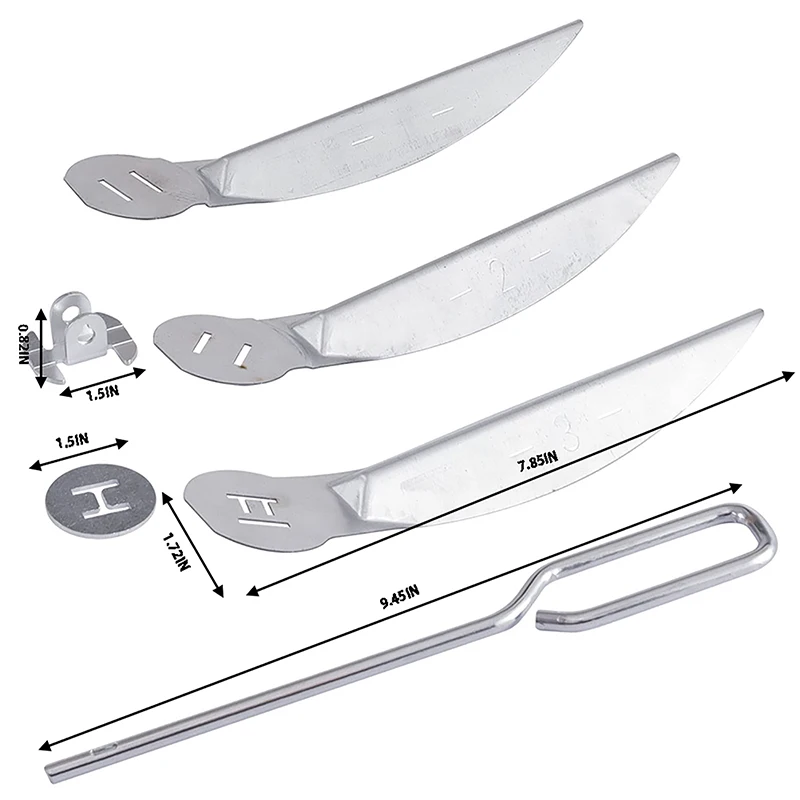 One-Touch-Reinigungs system Kit Design für Weber Kessel grill, für 7444 Weber Grill Ersatzteile, Stahl grill Zubehör – Detail 8