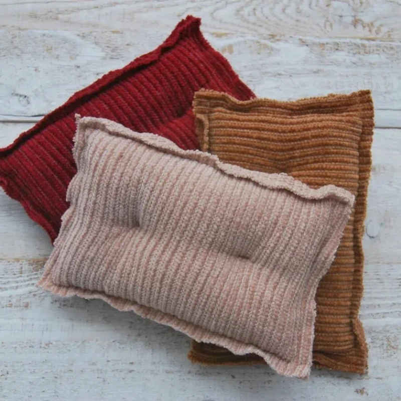 Children's Photography Props Velvet Pillow Shooting Props Photography Newborn Soft Pillow Photography Props Baby Props