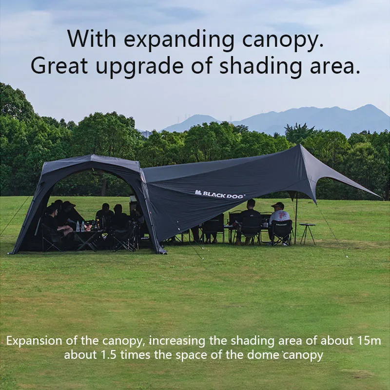 Blackdog Self-supporting Speed Opening Ideal Companion for Quick Setups