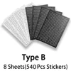 TypeB 540pcs