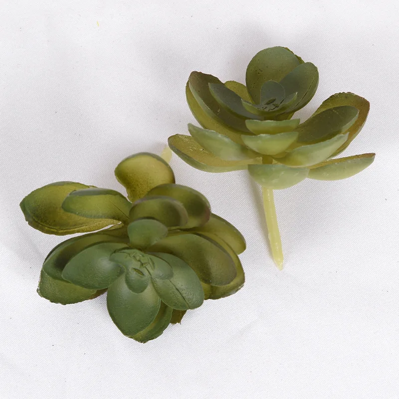 Artificial Succulent Green Plant Decor - Indoor Office & Garden Ornament