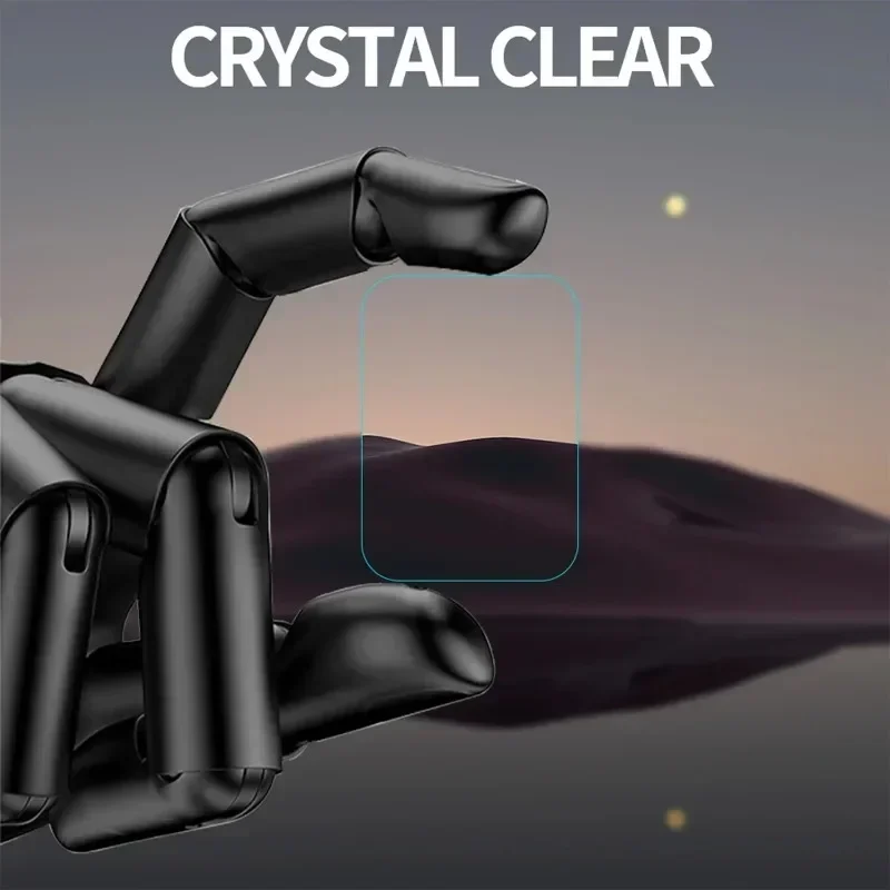 Premium Tempered Glass Screen Protector for Smartwatch - 9H Hardness, HD Clear, Anti-Scratch Protective Film