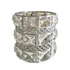 Cosmetic Brush Storage Box Living Room Bedroom Desk Light Luxury Ornaments Makeup Brush Eyebrow Pencil Crystal Glass Pen Holder 6