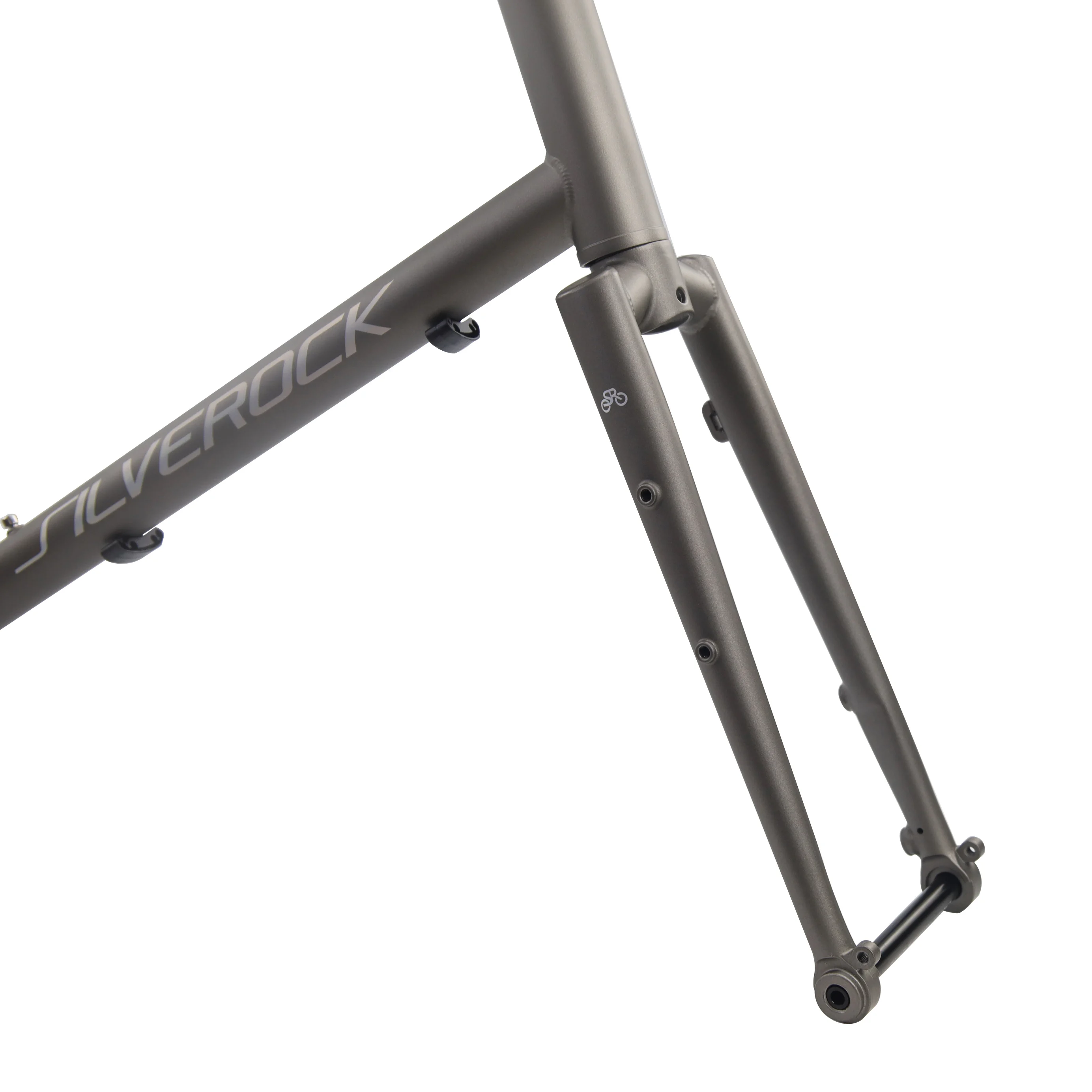 SILVEROCK DEWY Pro Chrome Thru Axle Bicycle Frame 20 Inch 406 451