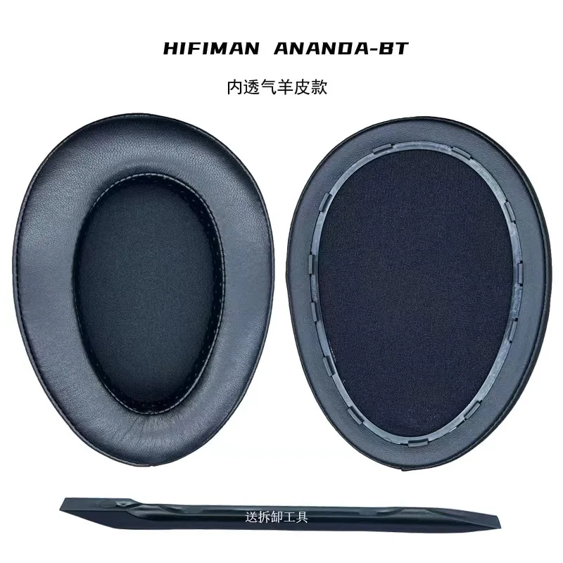 Upgraded Ear pads For HIFIMAN ANANDA BT Wireless Headphones Perforated Genuine Sheepskin Ear cushions,headband leather