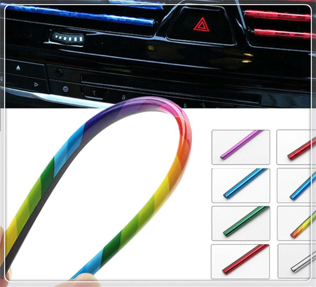 

Car Interior Decorative strip Auto Accessorie for Volkswagen vw 2.0 TF Phaeton B5 B6 B7 Polo New Beetle Passat B6