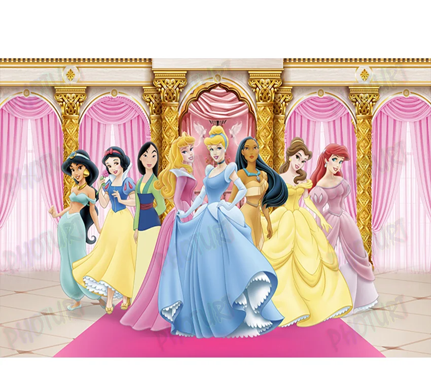 Cinderella In Pink Dress Wallpaper