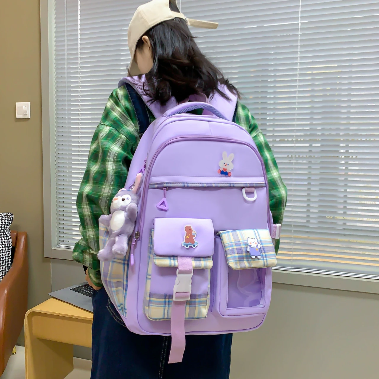 Girl Children Backpack School Bag Back Pack Pink For Kid Child Teenage Schoolbag Primary Kawaii Cute Waterproof Little Class Kit