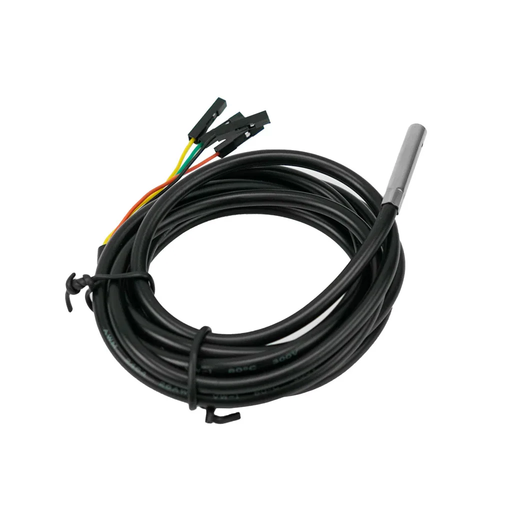 DFRobot I2C CHT832X 디지털 온도 습도 센서 Arduino 스마트 홈 날씨용 스테인레스 스틸 쉘 프로그래밍 가능 알람