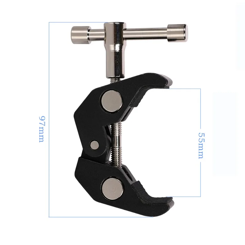 Camera accessories articulating magic arm 20" Articulated Camera Magic Arm Super Clamp 1/4" and 3/8" Thread DSLR/LCD Monitor/Mic /Flash Bracket/Lighting Stand