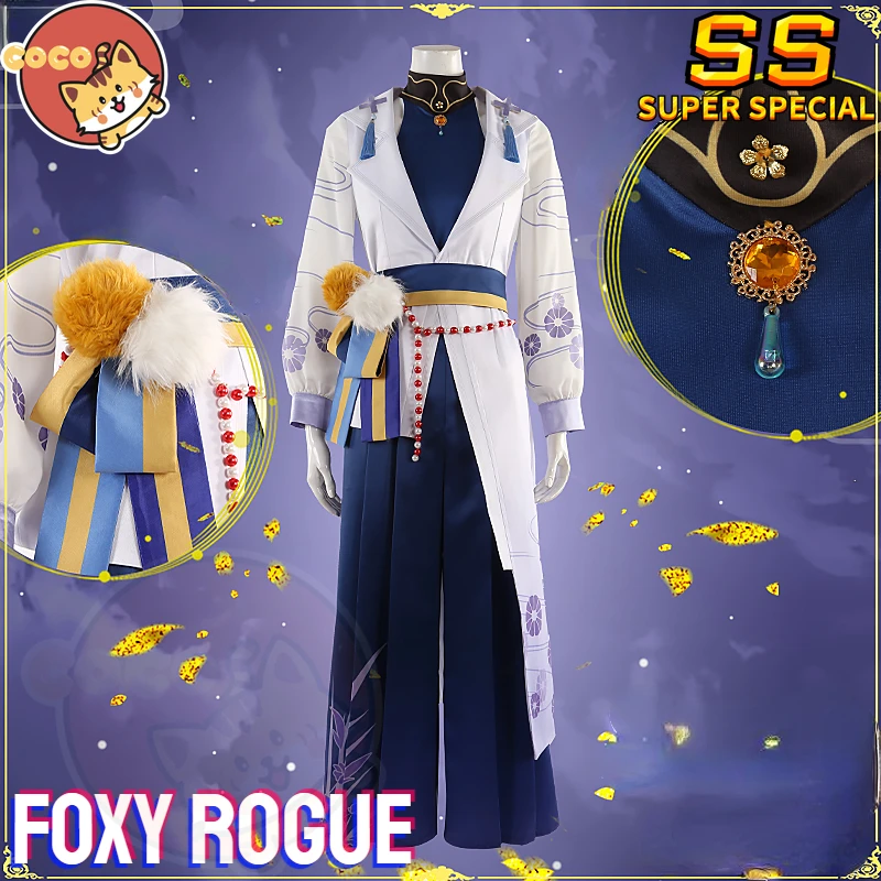 Gioco Nu: Carnival Foxy Rogue Kuya Costume Cosplay Foxy Rogue Cosplay Kuya Costume Halloween Vestito Femminile E Parrucca Cocos-Ss