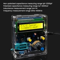 DC 5V high-precision inductance and capacitance meter DIY Loose Parts Transistor Tester with case for Soldering Practice 2