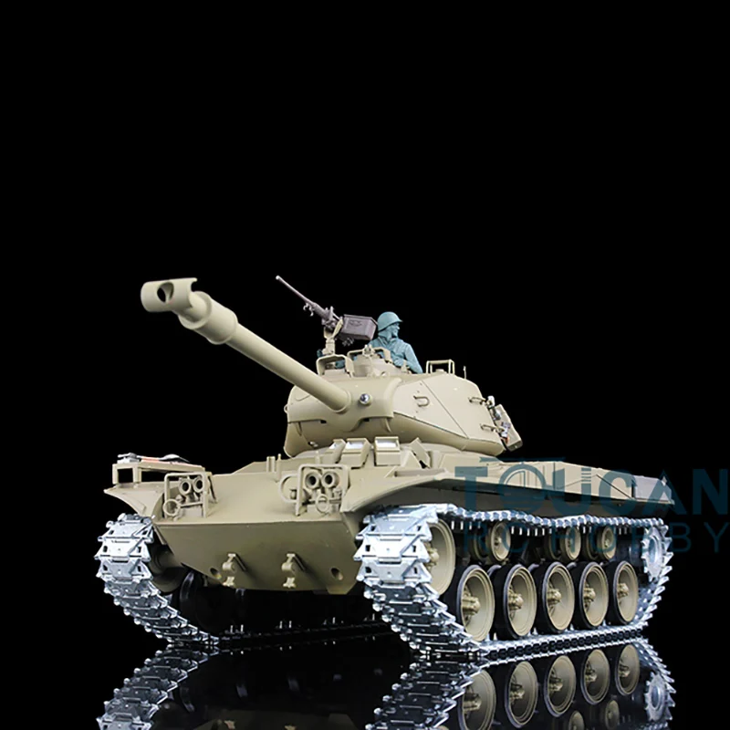 HENG LONG 1/16 Scale RTR 7.0 Upgraded Walker Bulldog RC Tank 3839 Metal Tracks Steel Gearbox Smoke Unit BB Shooting Toys TH17326 2