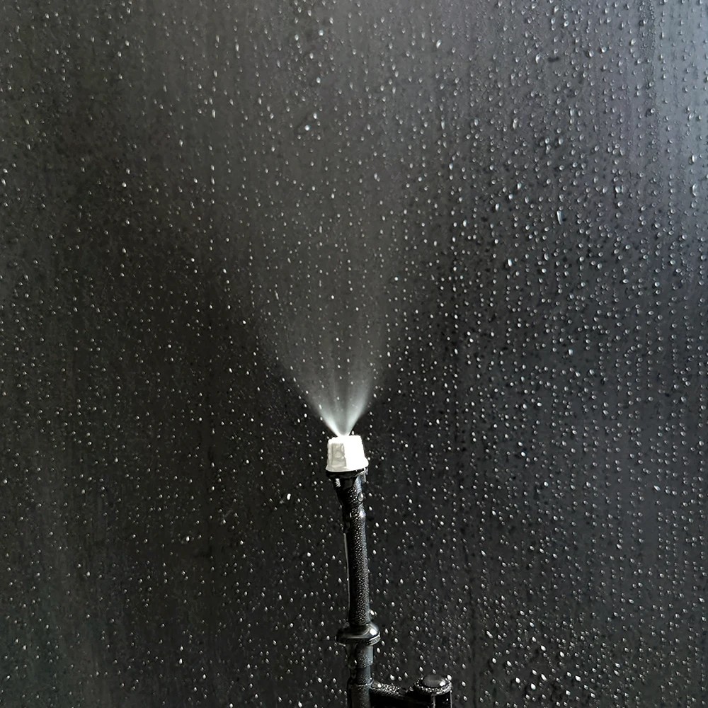 Plastic Watering Irrigation Garden Misting Sprinkler Heads Nozzle Tee joints 20PCS for garden misting nozzle,misting nozzles,watering nozzle,plants irrigation kits,garden irrigation kits,drip irrigation kits,garden misting kit,plastic tee connector,plastic 3 way tee connector