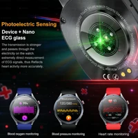 Nouvelle Montre Connectée Santé 2026 avec Thérapie Laser 650nm, ECG, Acide Urique, Tension Artérielle, Lipides et Appel Bluetooth pour Android et iOS 5