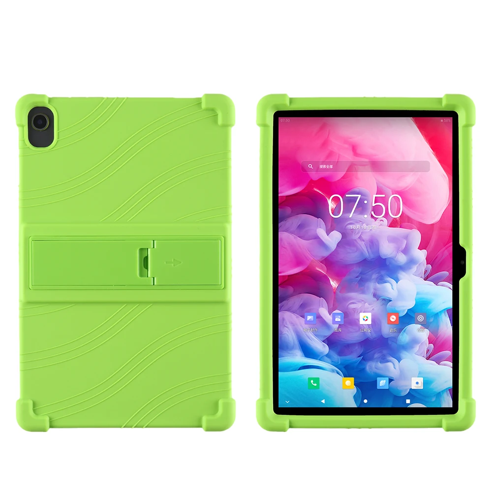 Shockproof Soft Silicone Tablet Cover with Stand
