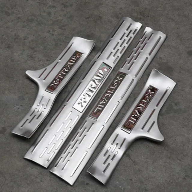 

4 шт./компл. для Nissan X-Trail T32, аксессуары 2014 -2016, нержавеющая сталь x trail, брикет, защитная накладка