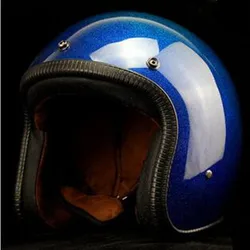 Open Face 3/4 Motorcycle Motorcross Casco Capacete Helmet Jet Vintage Retro Helmet, Glitter Cover,ece