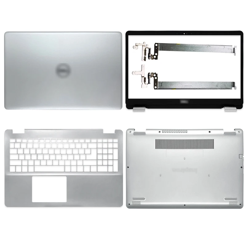 

NEW Laptop LCD For DELL Inspiron 15 5000 5584 Back Cover/Front Bezel/Hinge/Palmrest/Bottom Case Computer Case Silver Blue