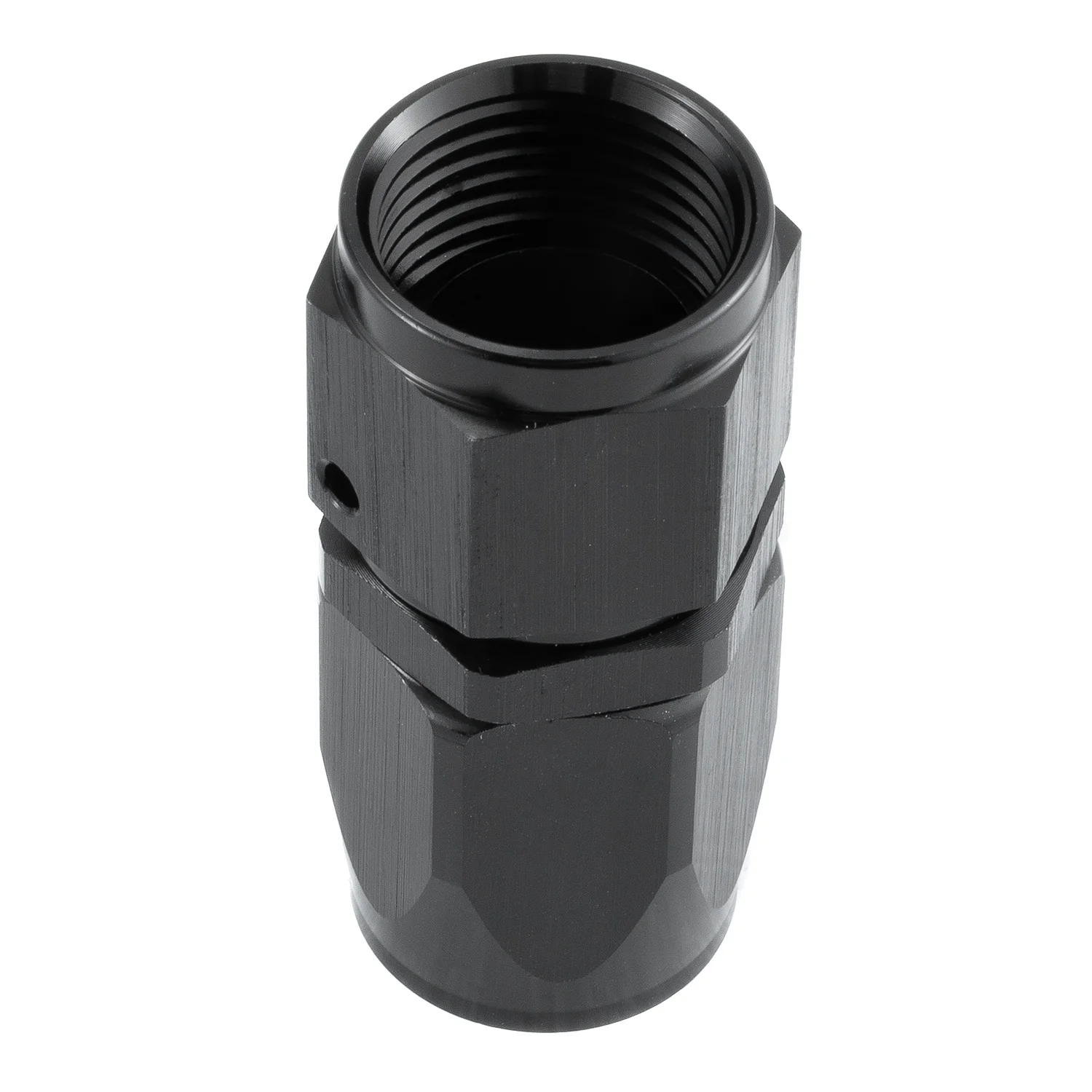 

Straight -8AN 8AN Fuel Oil Hose End Reusable / Swivel 8 AN Fitting -8AN BLACK