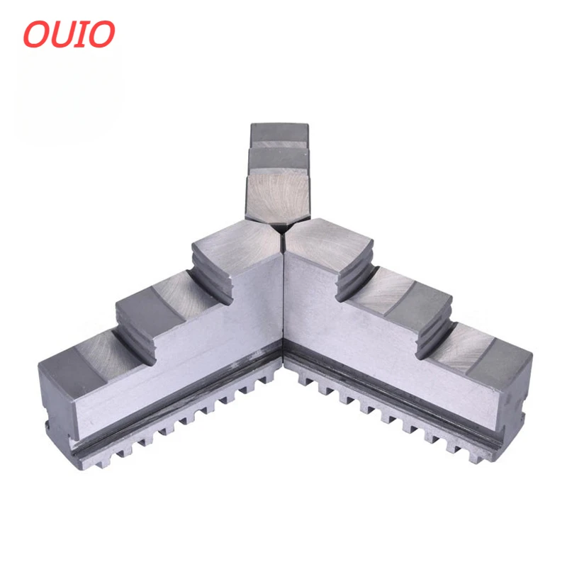 OUIO K11-80 K11-100 K11-125 K11-130 K11-160 K11-200 척, 3 턱, 범용 3 턱 척, 카드 발 3 개/세트 기계식