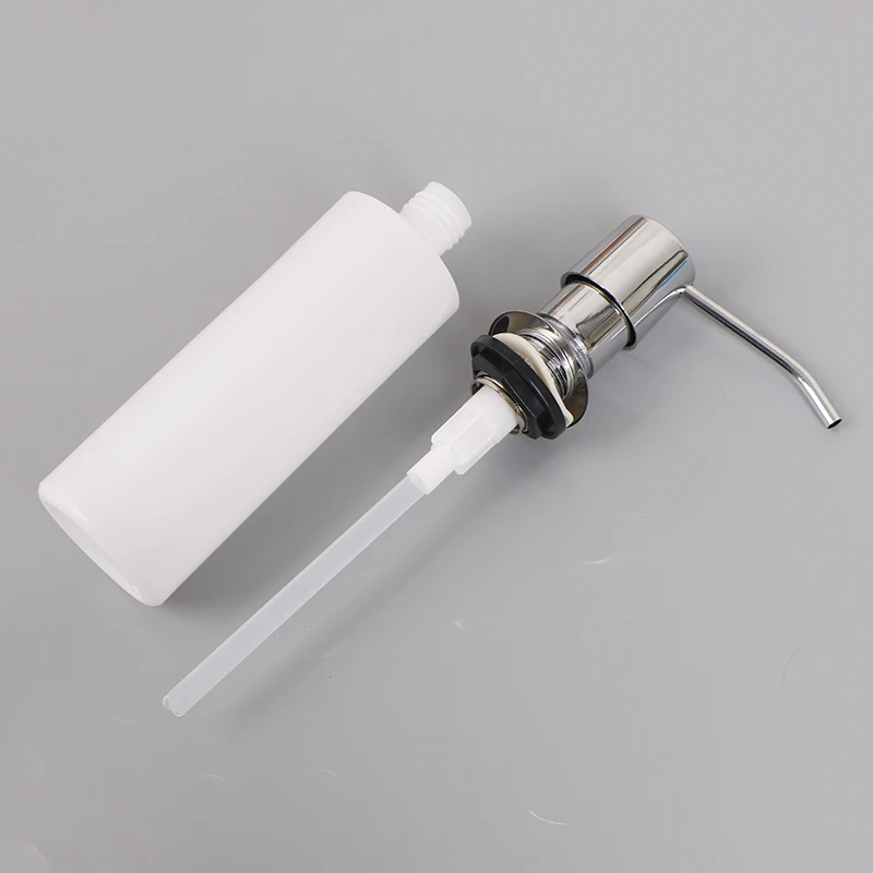 Sink Soap Dispenser Built In Kitchen Sink Soap Dispenser Counter Top Soap Dispensers 300ML Capacity Tube Pump Head Dropshipping 4