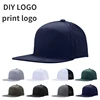 2024 New Custom Logo Flat Brim Hat 6 Panel Punched Truck Hat Men's and Women's Outdoor Sunshade Snapback Hip Hop Baseball Hats 1