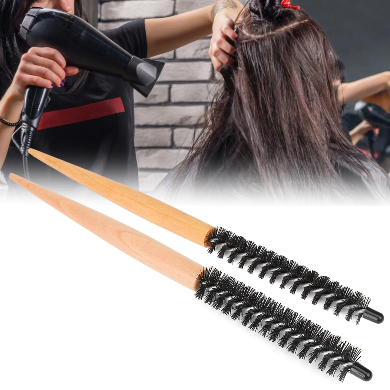 Hairdressing Comb Hair Brush Hair Curler Brush Makeup Comb Teasing Hair Styling Tool Hair Curling Tools