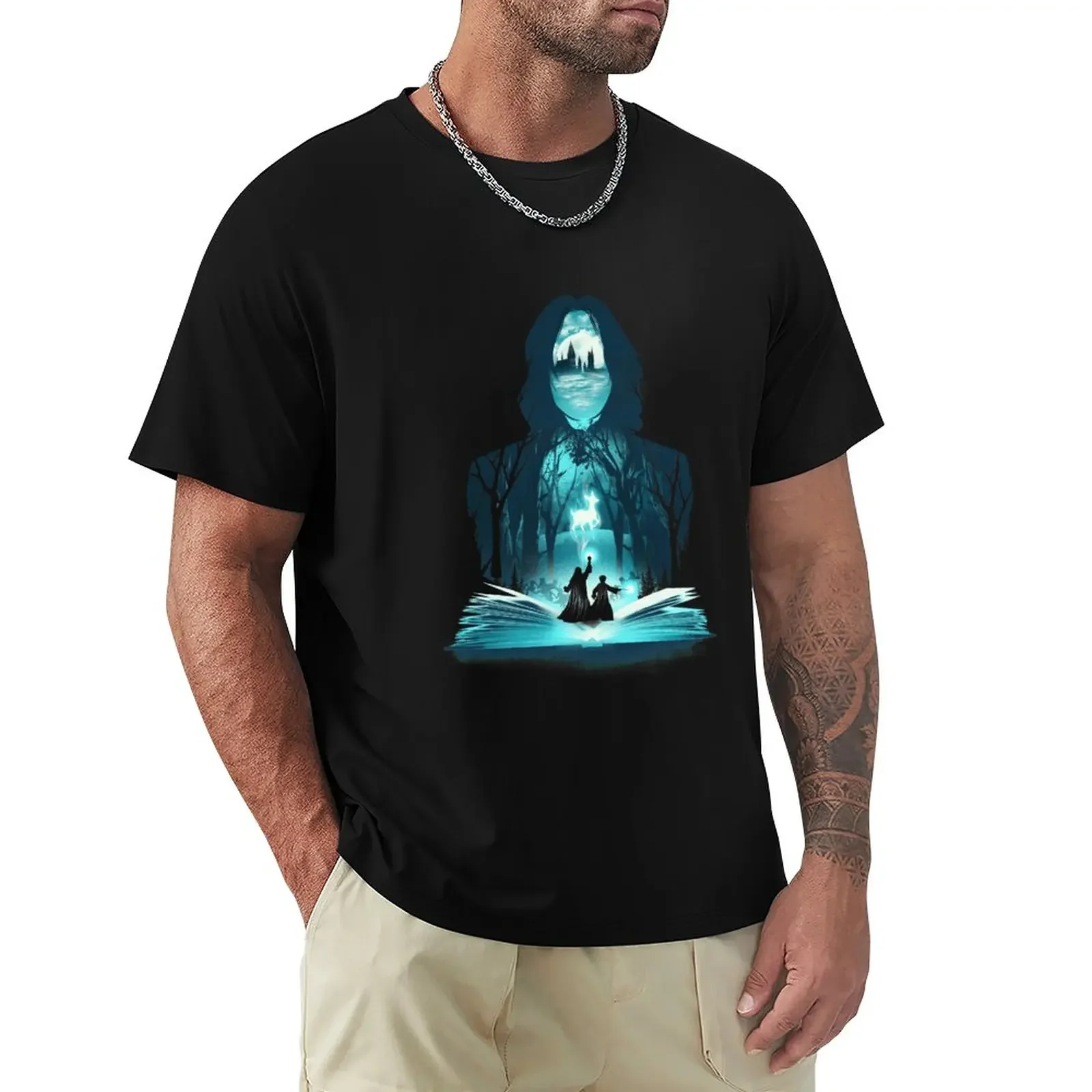 

The 6th Book of Magic T-Shirt sweat summer clothes oversized mens graphic t-shirts hip hop