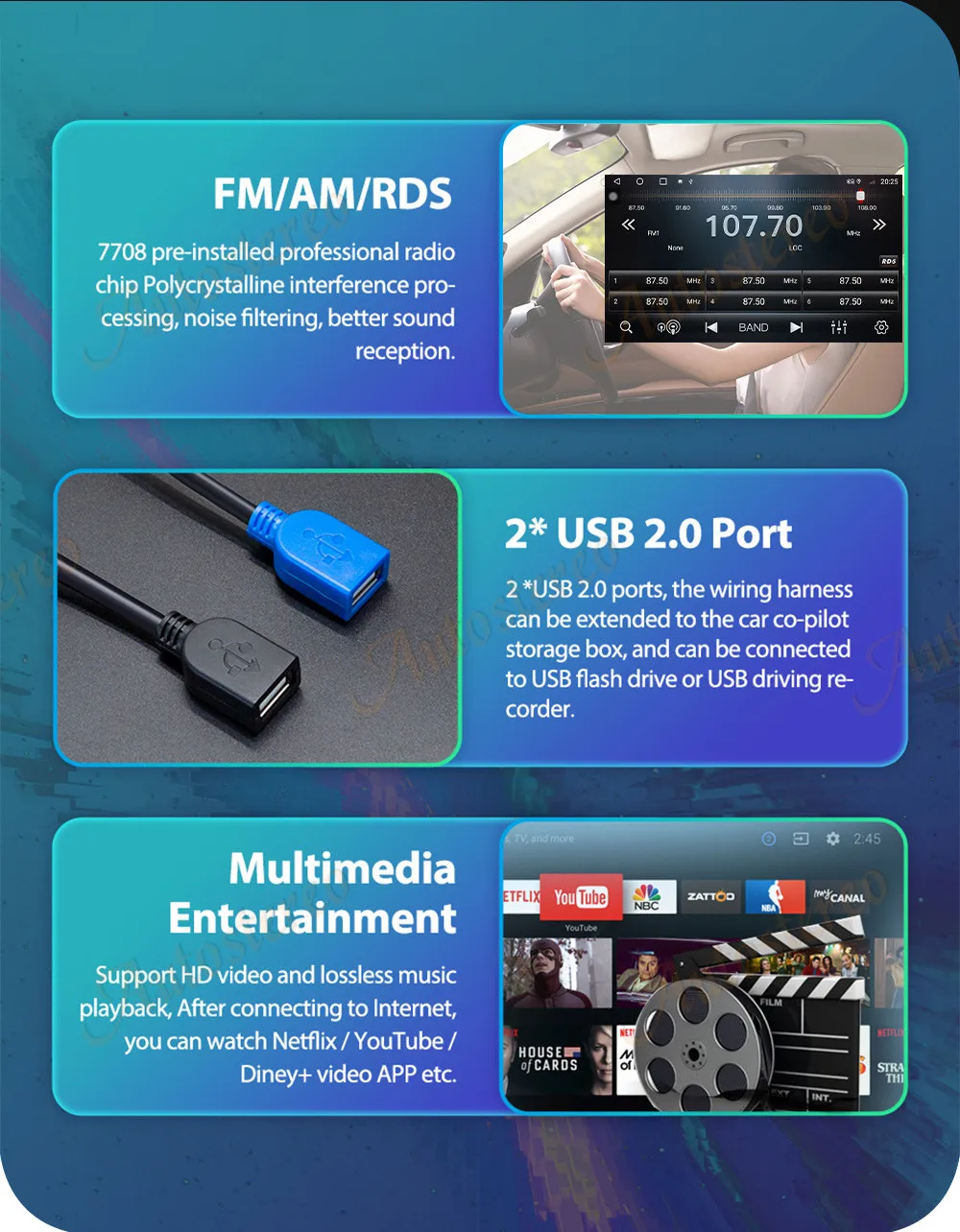 14.4 Inch Android 13 for Ford Fusion MK5 Mondeo 2013-2021 Big Screen Car GPS Nav