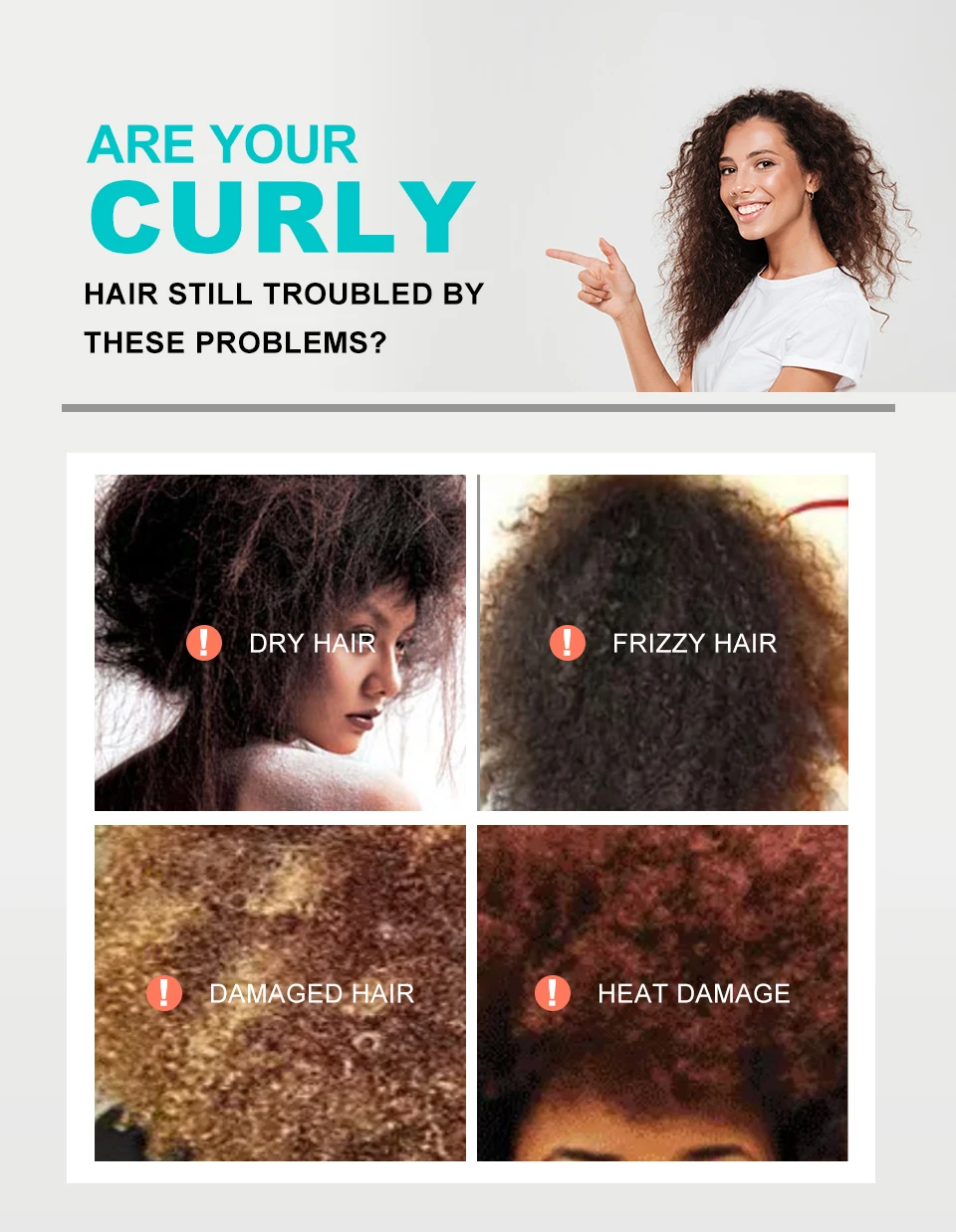 Description Picture 3 of itemSevich New Styling Curl Boost Defining Cream Moisturizing Repair Curl Styles Bounce Curl Spray Sculpting Boost Hair Conditioner