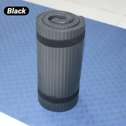 Thick Yoga Mat for Home Fitness - Portable and Versatile for Indoor & Outdoor Use (Black(65cmX25cm))