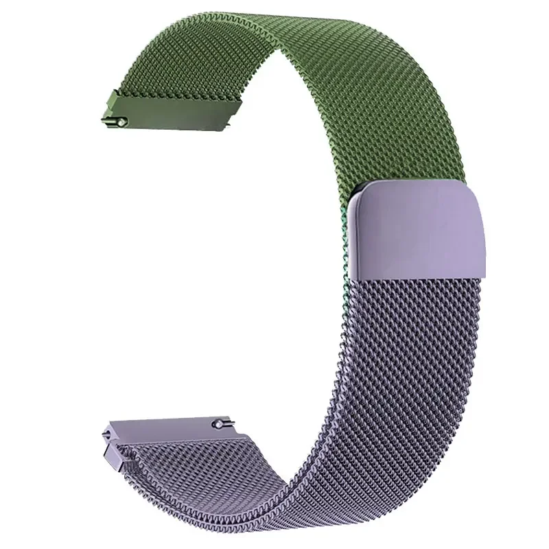 Elegant 22mm Milanese Strap - Premium Steel Watchband Bracelet
