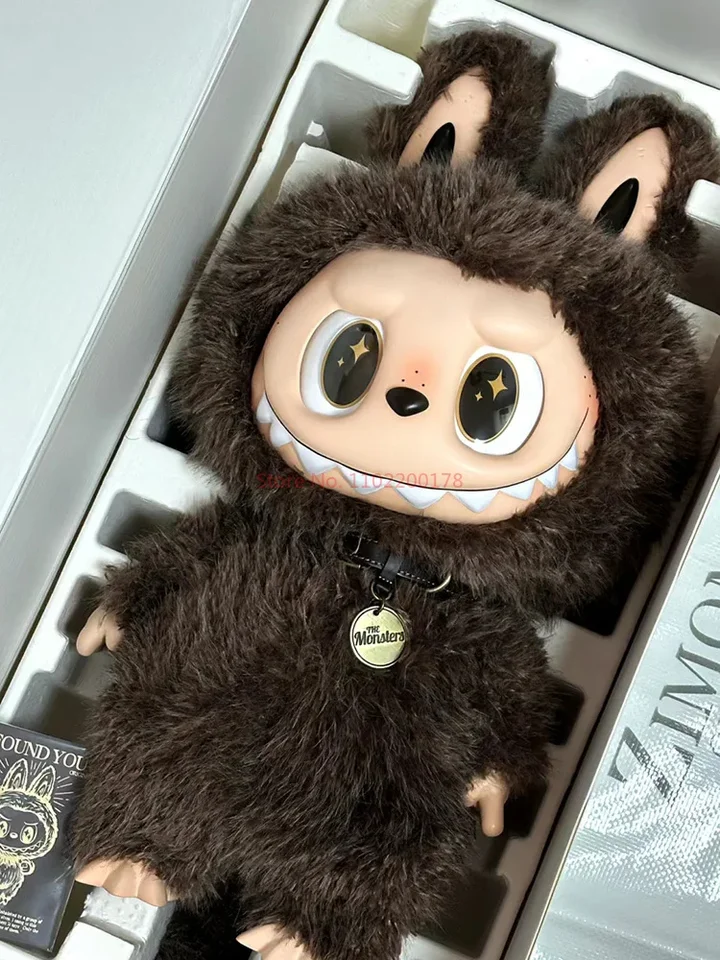 58cm Genuine Zimomo I Found U Enamel Plush Figure Labubu Large