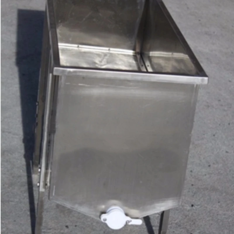 

Hot sale 304 stainless steel uncapping honey tank for beekeeper