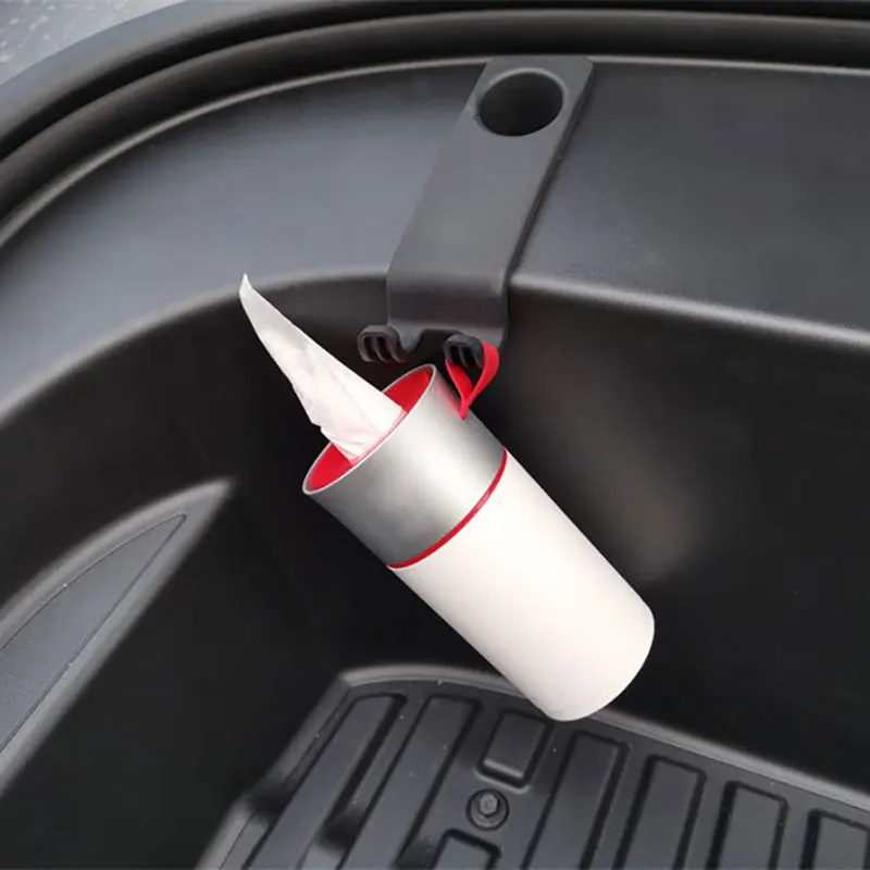

Крючок для переднего багажника Tesla Model 3, автомобильные функциональные аксессуары для интерьера, передняя запасная коробка для организации крючка, модель 3
