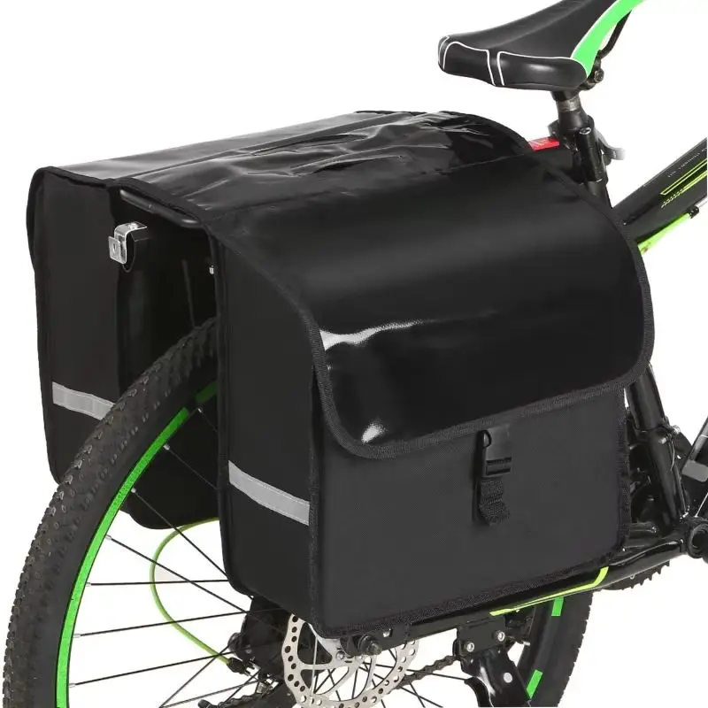 28L Water Resistant Bicycle Rear Seat Carrier Bag