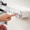 Wall Cling Film Cutter Dispenser Magnetic Wrap Food Stretch Film Roll Holder Aluminum Foil Wrap Dispenser Kitchen Organizer 4