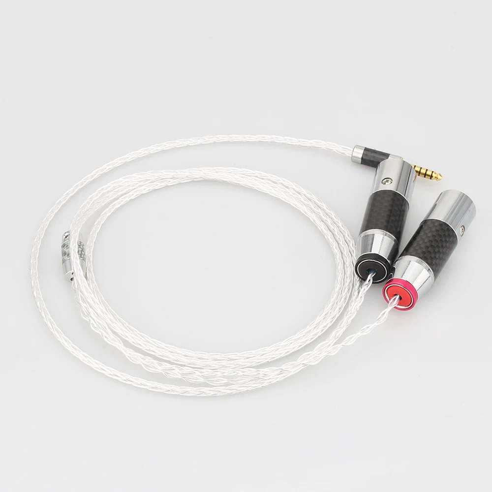 Audiocrast HIFI 8 ھ OCC ǹ  4.4mm 뷱  2x 3pin XLR 뷱    ̺